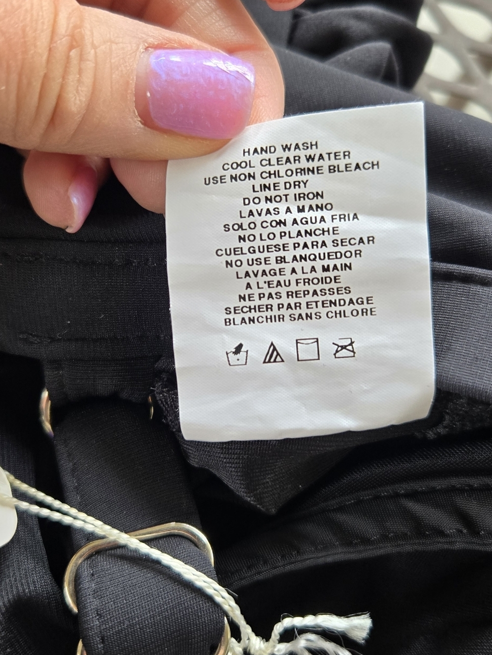 Miraclesuit Kara Classic Black & White One-Piece Swimsuit - Picture 10 of 12